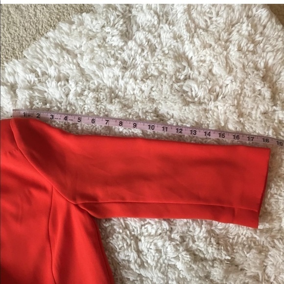 NWT Cabi Fall Jacket Orange Sz 4 Fully Lined - Picture 5 of 6